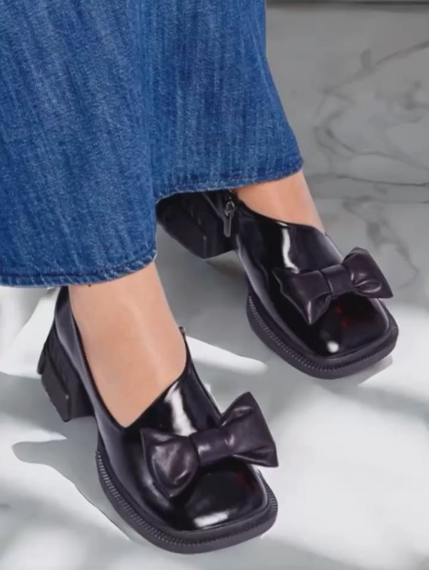 Bowknot Shallow Mary Jane Shoes