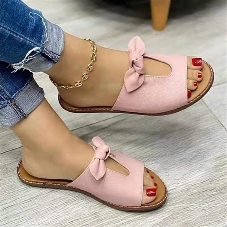 Bow tie women's sandals