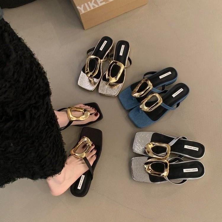 Women's SS24 Chic Flat Slippers