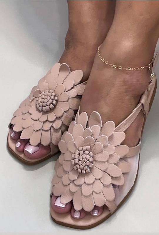 Women's Romantic Flower Flats