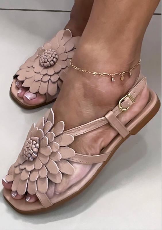 Women's Romantic Flower Flats